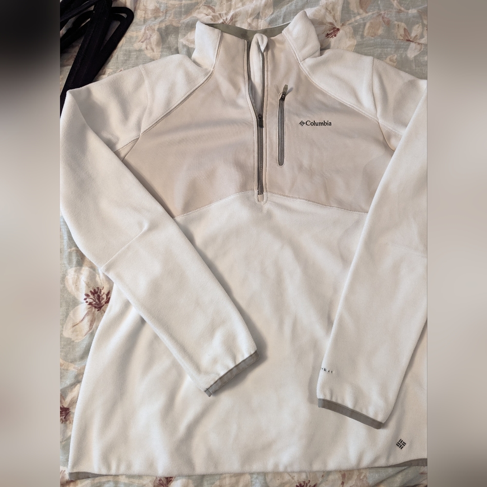 Columbia Fleece Pullover Long Sleeved Top XL  Shirt